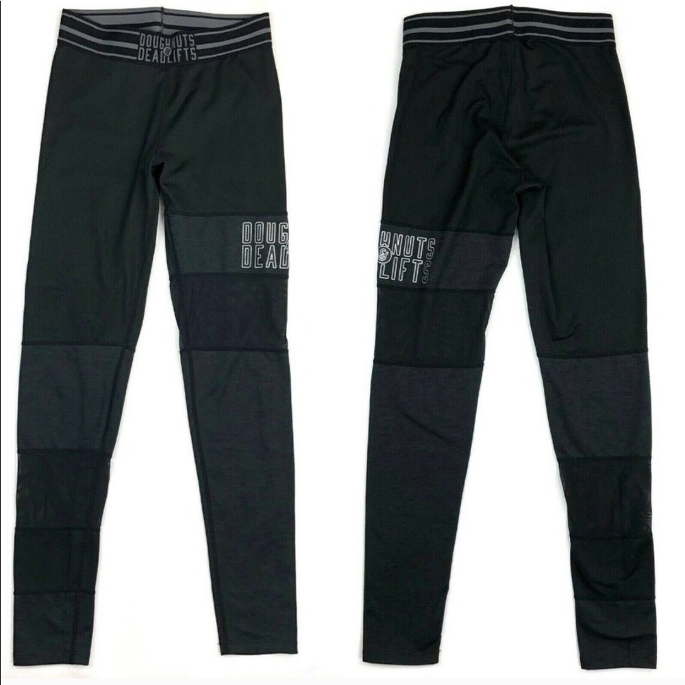 Doughnut & deadlifts leggings brand new with tag